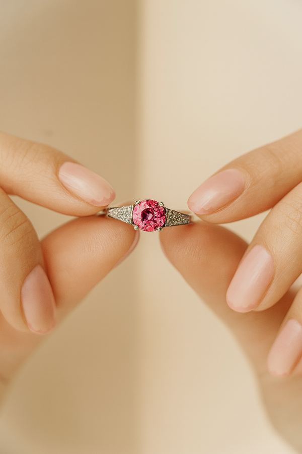 Rosé Radiance Ring