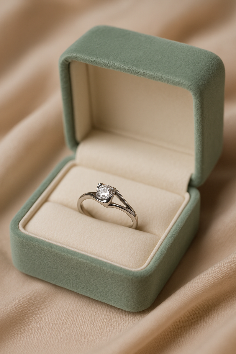 Luna Enchant Solitaire Ring