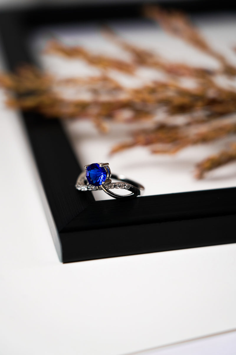 Azure Whisper Ring