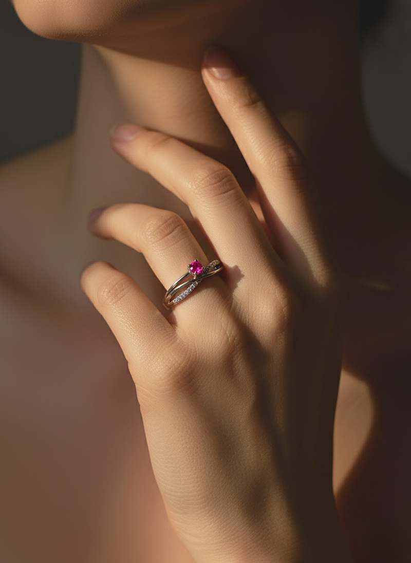 Rosé Éclat Ring